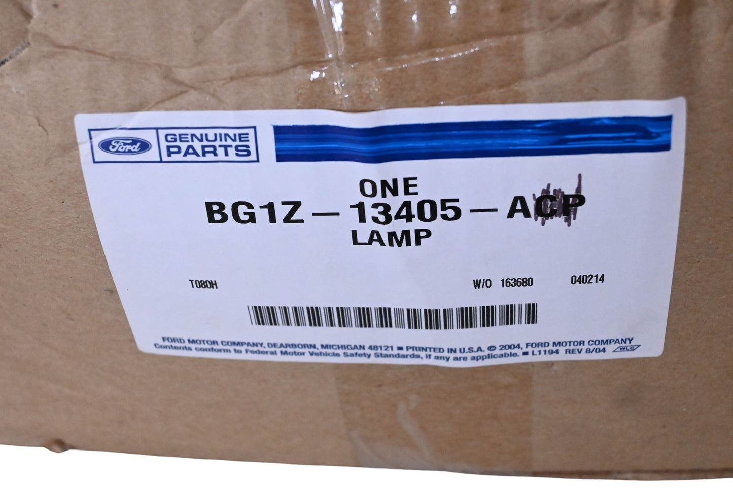 New OEM Ford BG1Z-13405-A Left Side Tail Light Assembly NOS