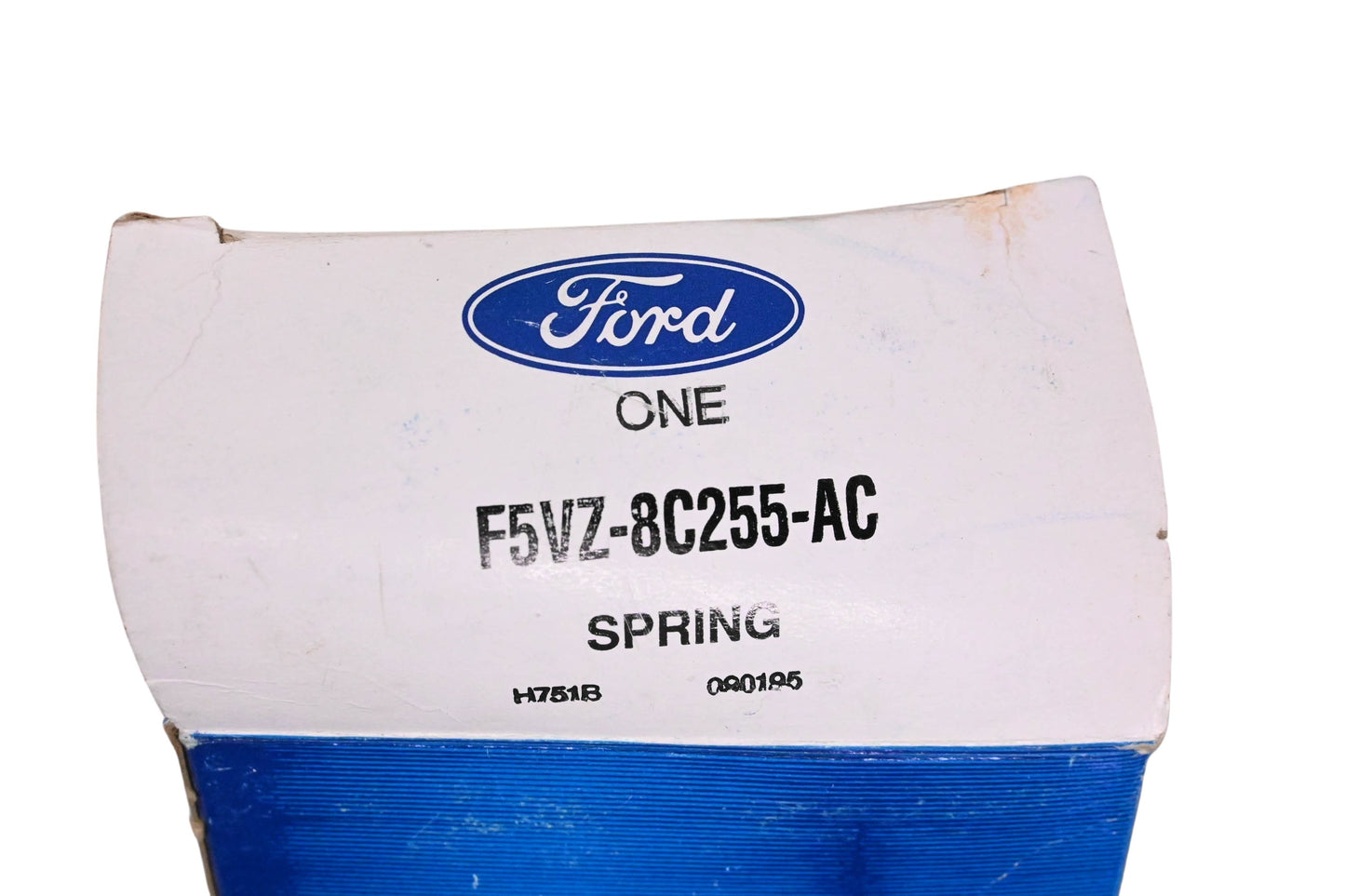 New OEM Ford F5VZ-8C255-AC Left Side Front Grille Spring & Bracket Assembly NOS