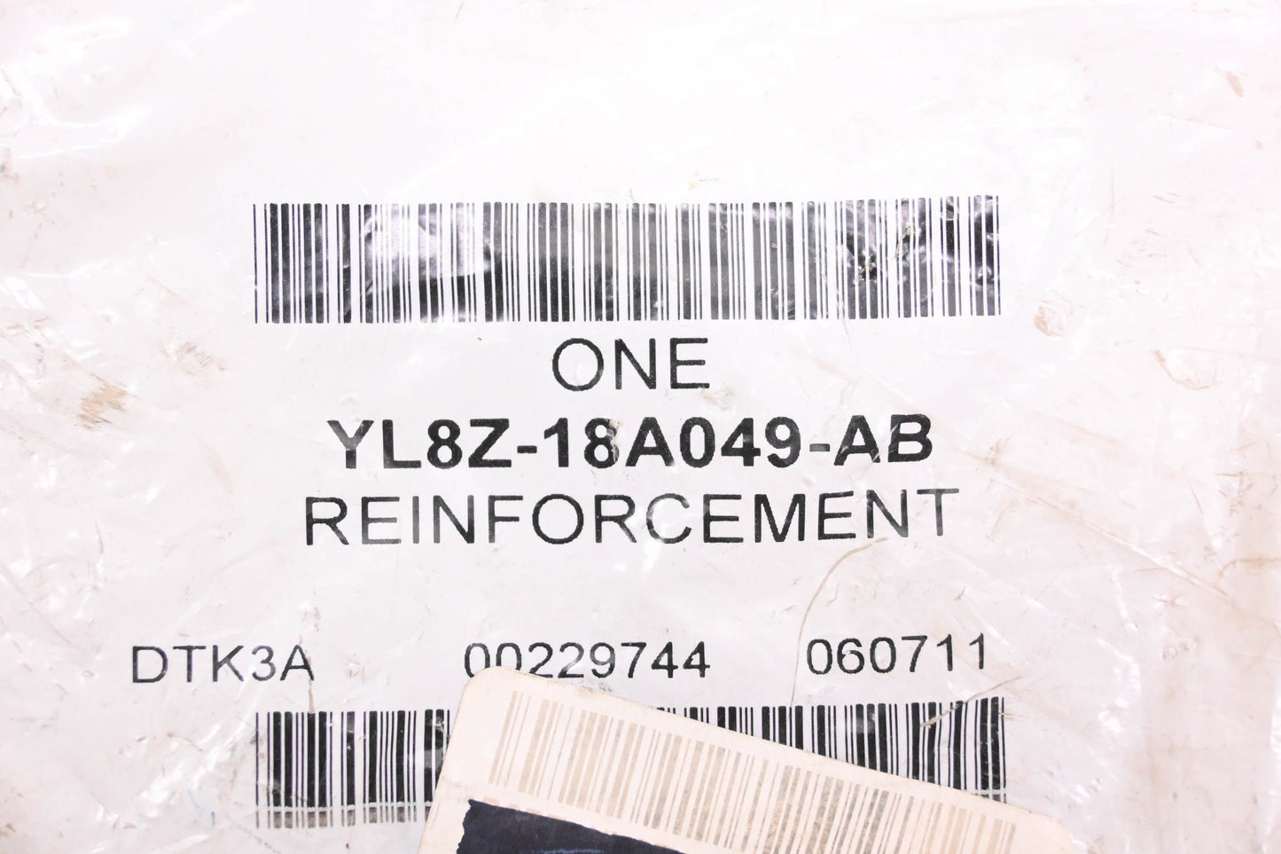 New OEM Ford YL8Z-18A049-AB Reinforcement Plate NOS