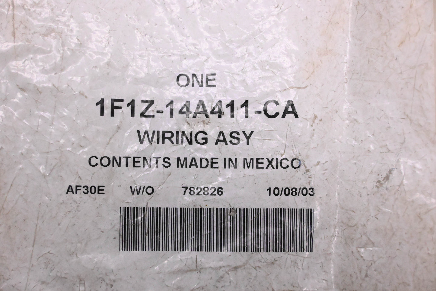 New OEM Ford 1F1Z-14A411-CA Light Switch Connector Wiring Assembly NOS