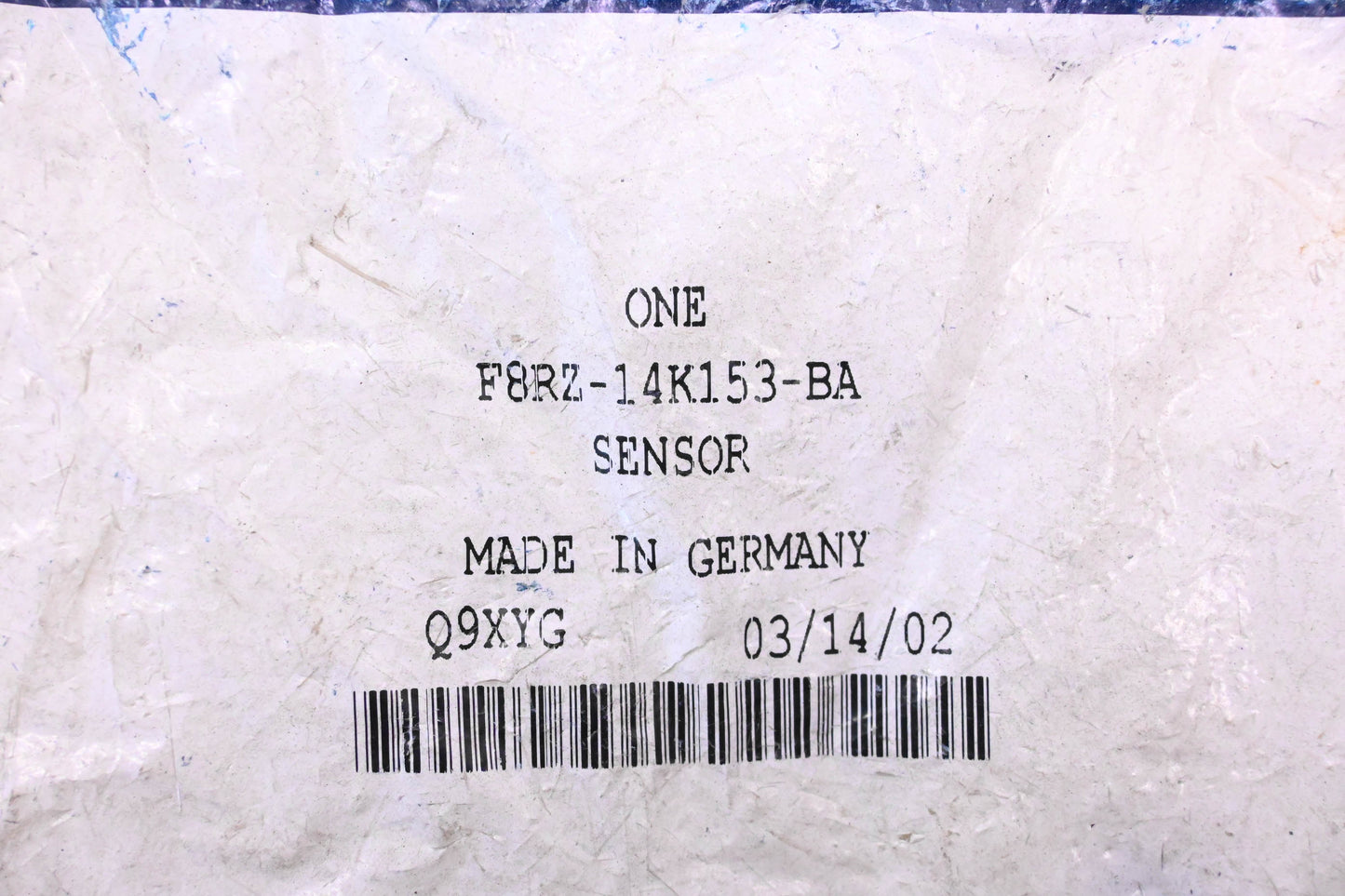 New OEM Ford F8RZ-14K153-BA Sensor Assembly NOS