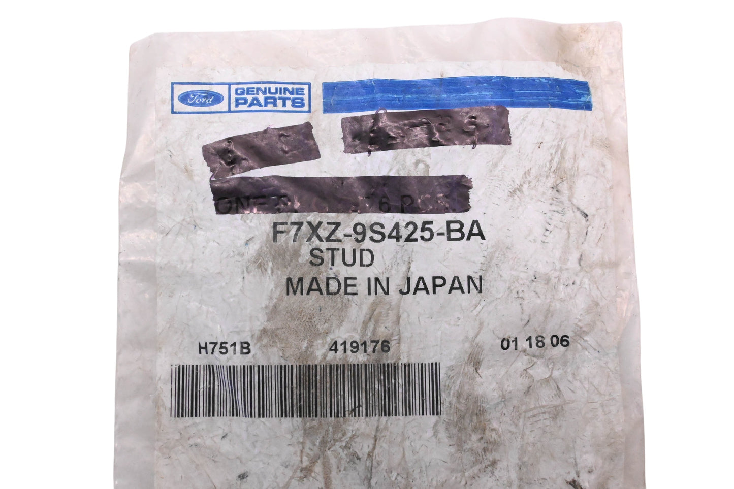 New OEM Ford F7XZ-9S425-BA Exhaust Manifold Stud NOS