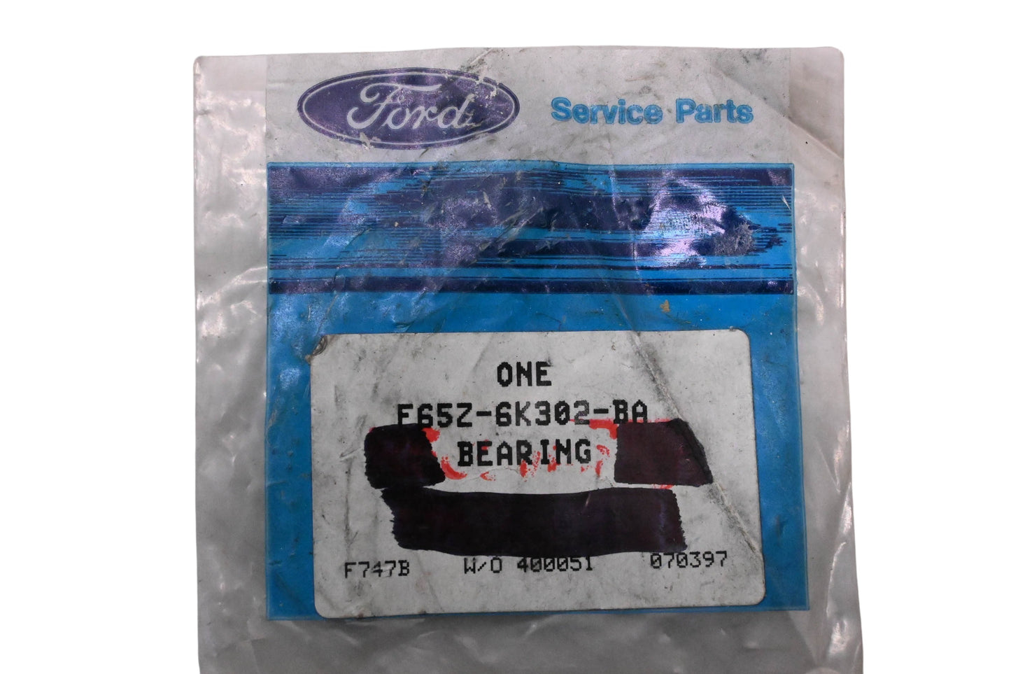 New OEM Ford F65Z-6K302-BA Crankshaft Thrust Washer NOS