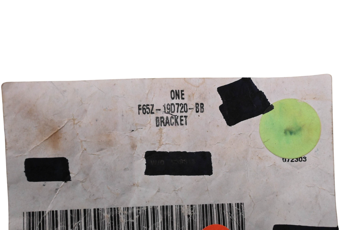 New OEM Ford F65Z-19D720-BB Bracket NOS
