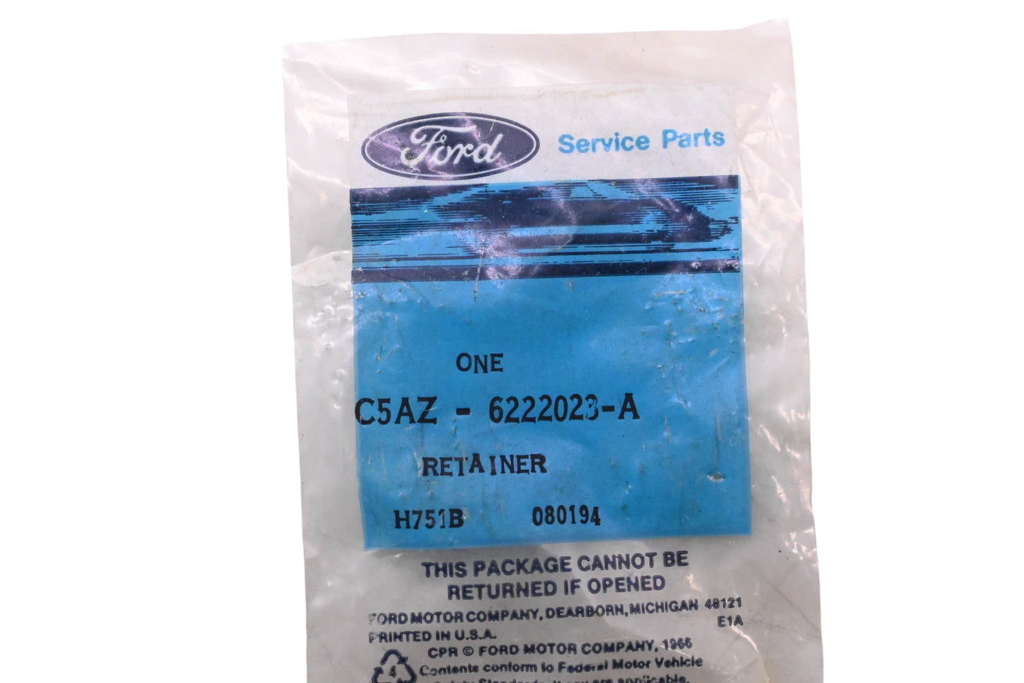 New OEM Ford C5AZ-6222023-A Door Lock Retainer NOS