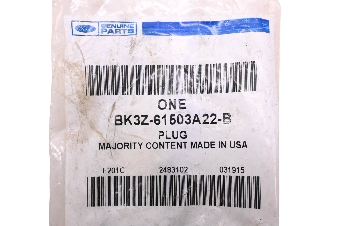 New OEM Ford BK3Z-61503A22-B Roof Panel Plug Assembly NOS