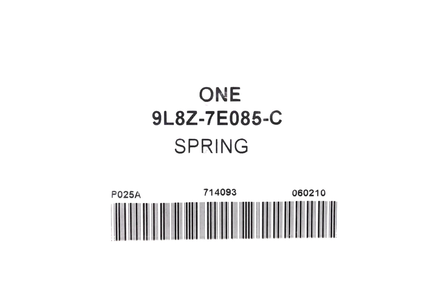New OEM Ford 9L8Z-7E085-C Spring NOS