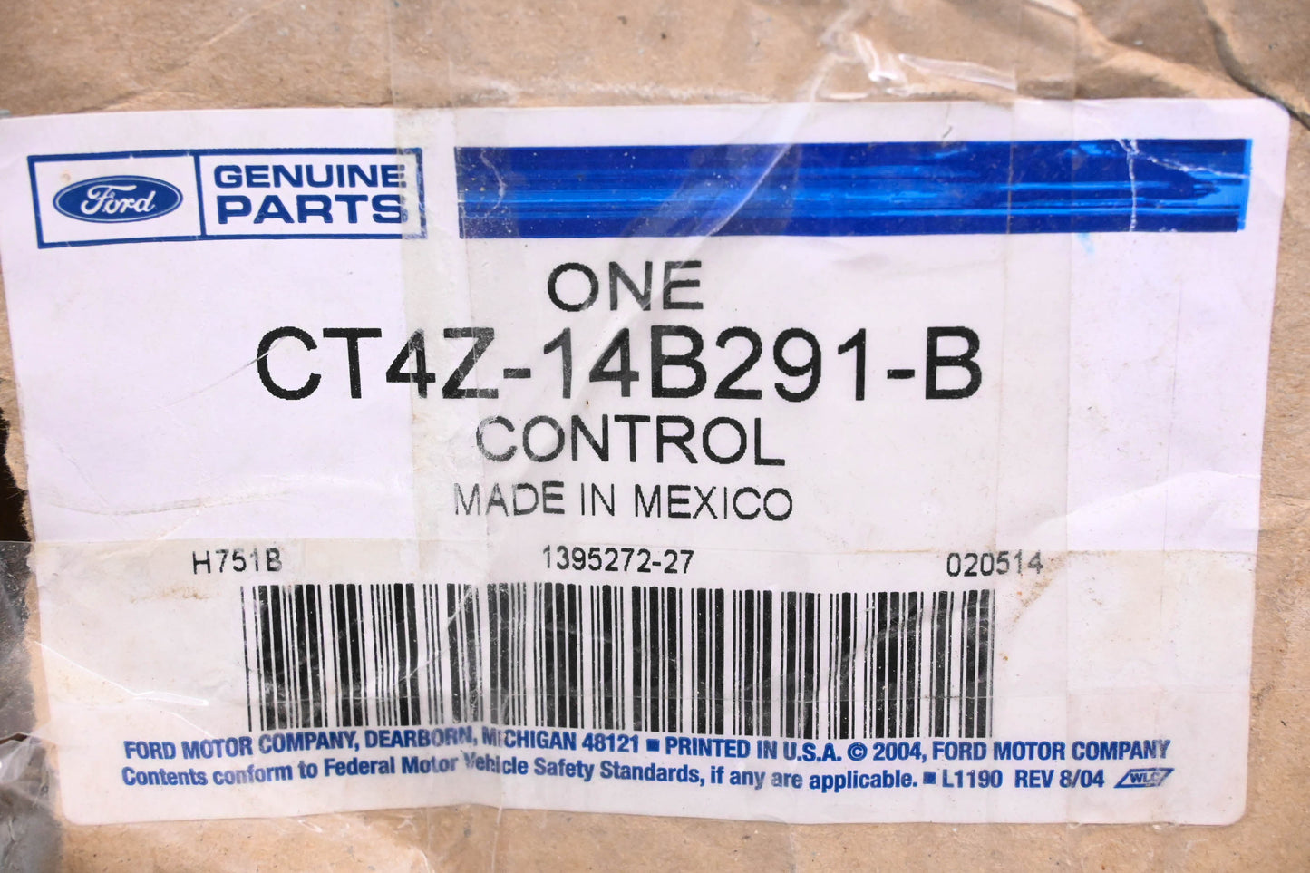 New OEM Ford CT4Z-14B291-B Lock Controller Assembly NOS