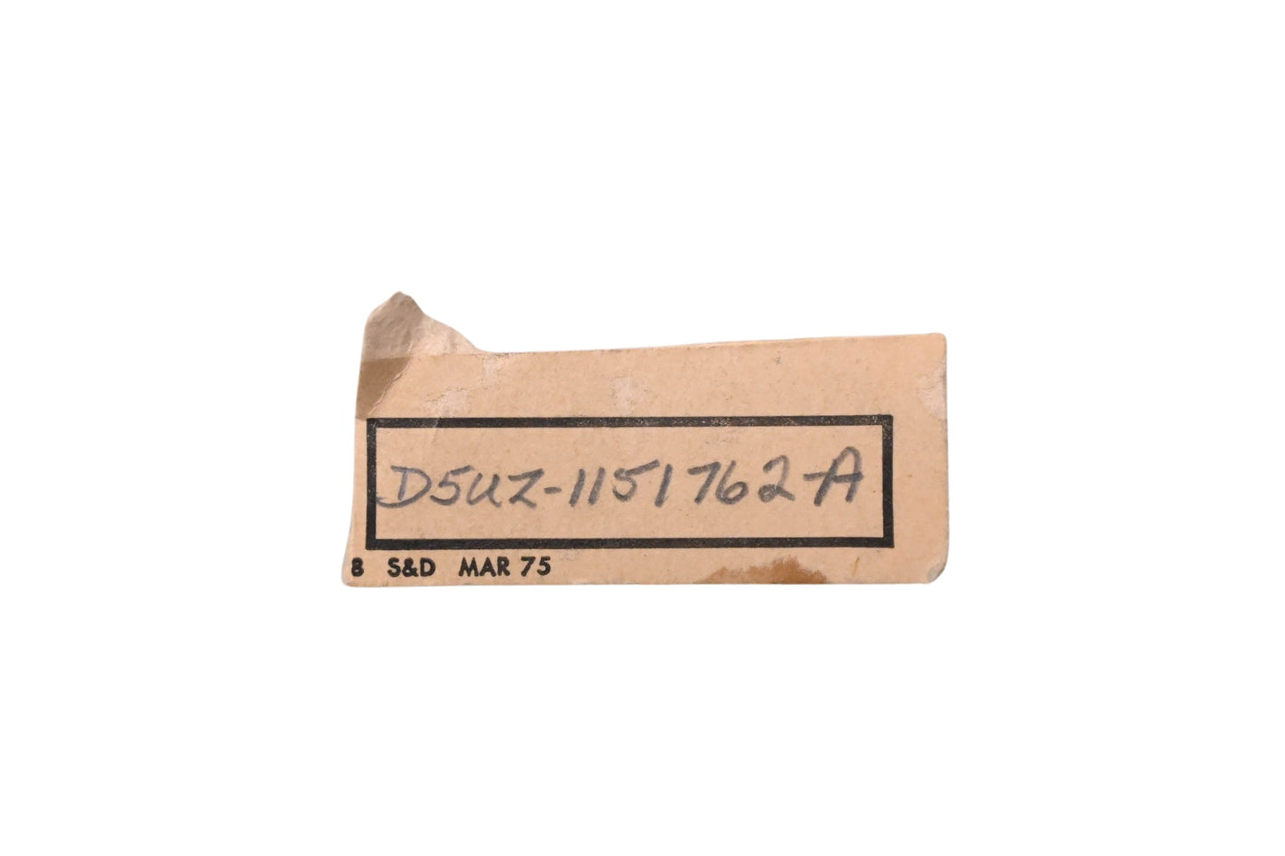 New OEM Ford D5UZ-1151762-A Inner Front Molding Retainer NOS