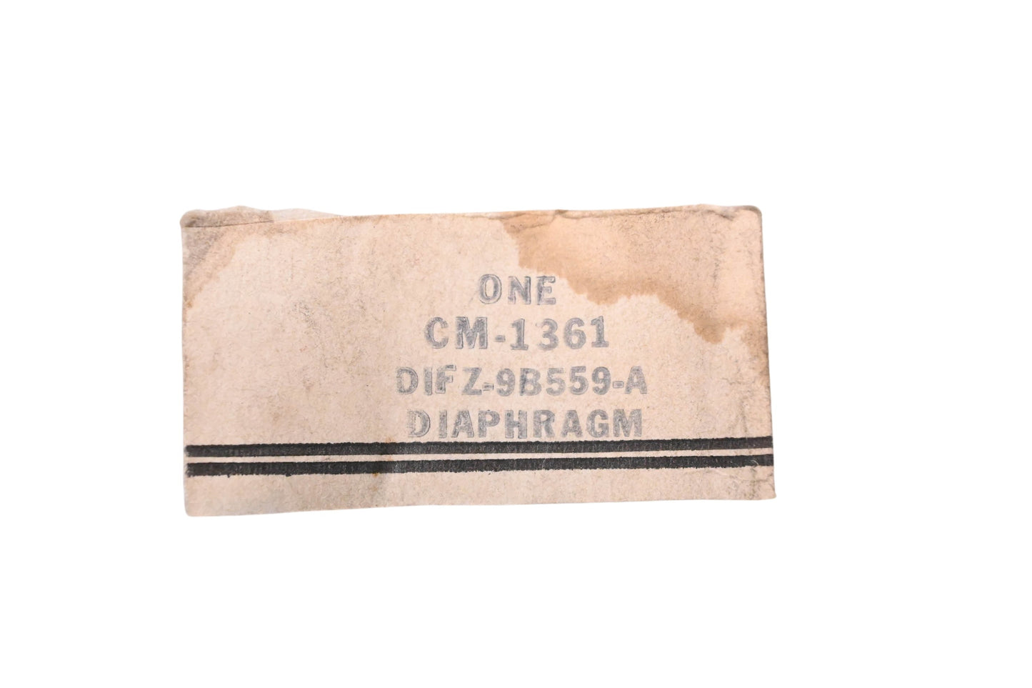 New OEM Motorcraft CM-1361, D1FZ-9B559-A Carburetor Diaphragm NOS