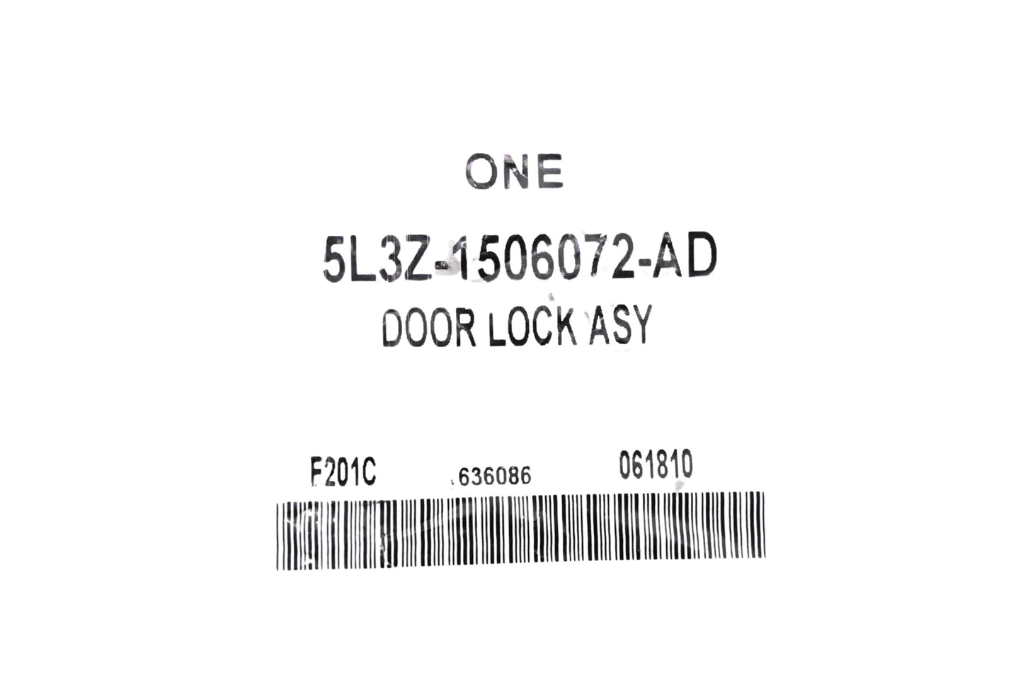 New OEM Ford 5L3Z-1506072-AD Door Lock Assembly NOS