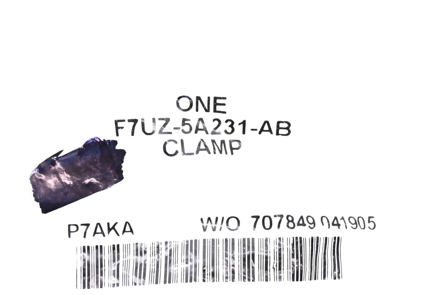 New OEM Ford F7UZ-5A231-AB Clamp NOS