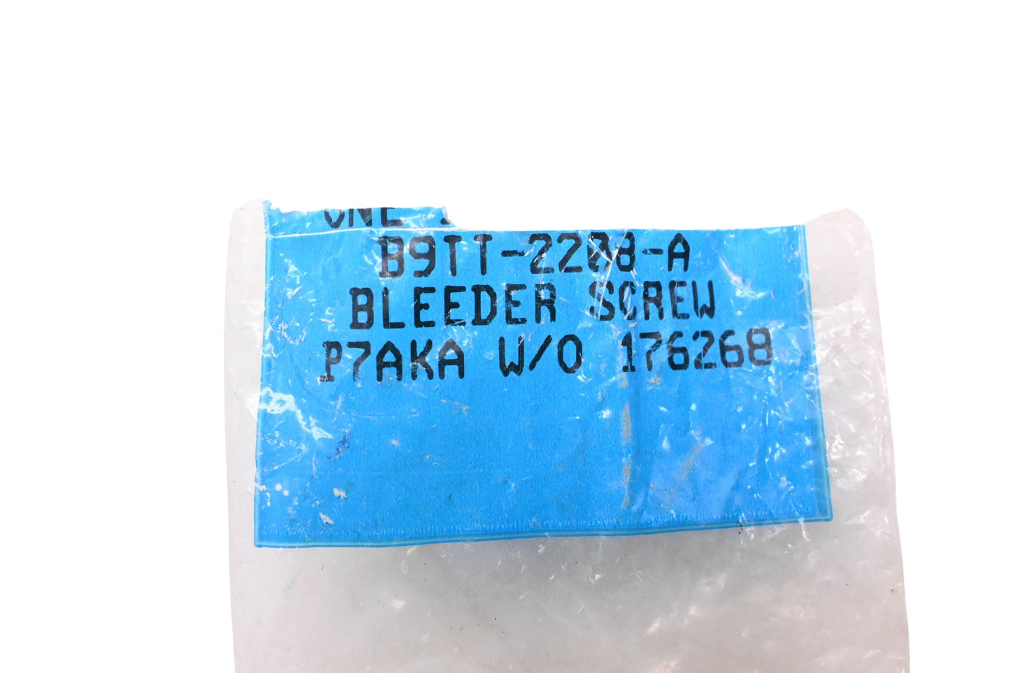 New OEM Ford B9TT-2208-A Brake Cylinder Bleed Screws Qty 3 NOS