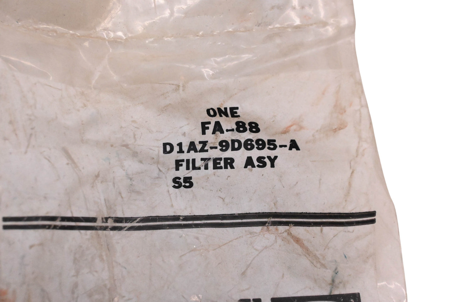 New OEM Motorcraft FA-88, D1AZ-9D695-A Filter Assembly NOS