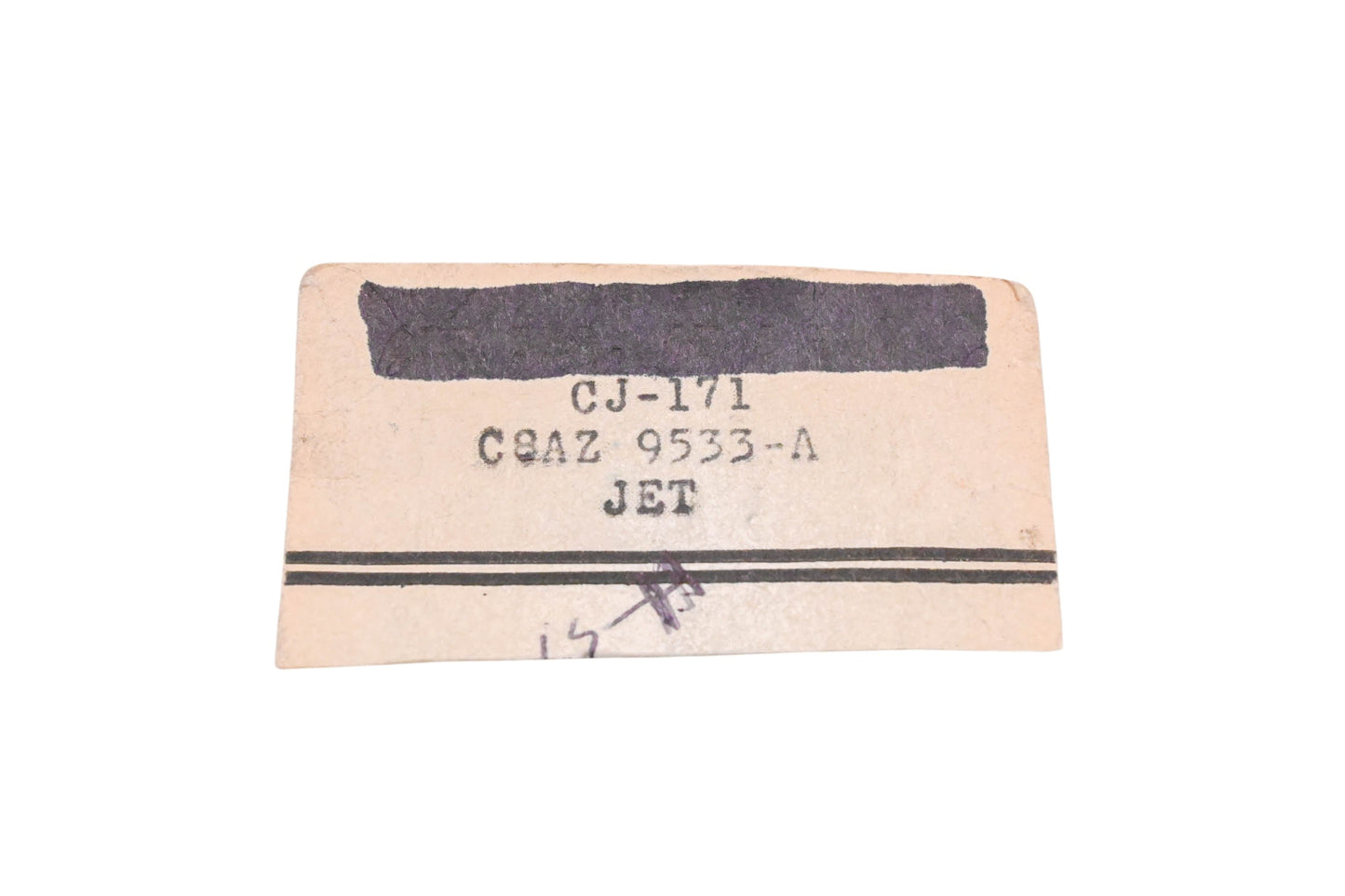New OEM Motorcraft CJ-171, C8AZ-9533-A Carburetor Jets Qty 5 NOS
