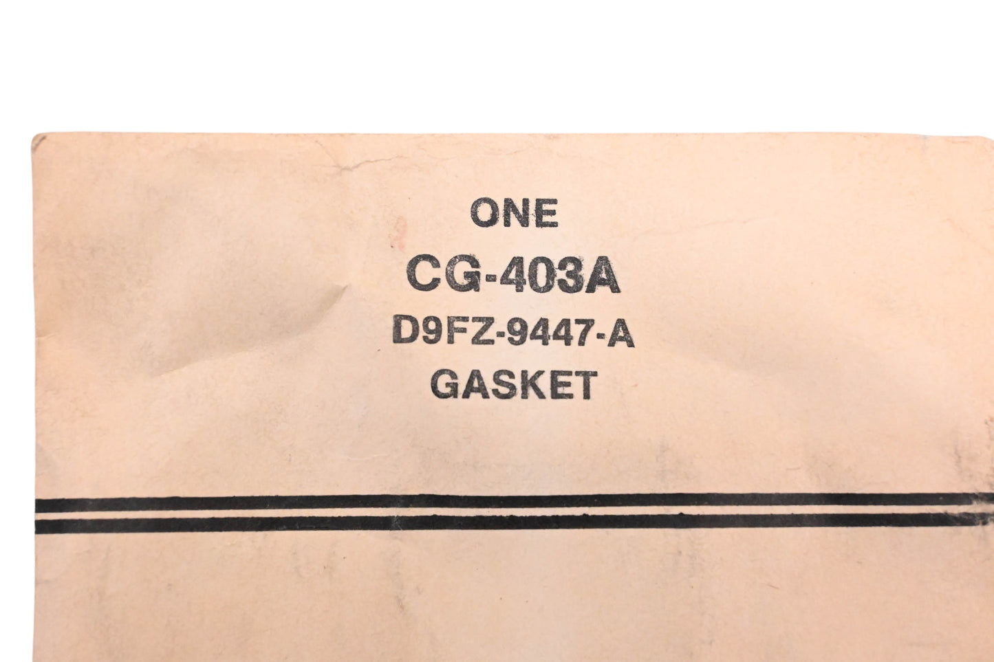 New OEM Motorcraft CG-403A, D9FZ-9447-A Carburetor Mounting Gasket NOS