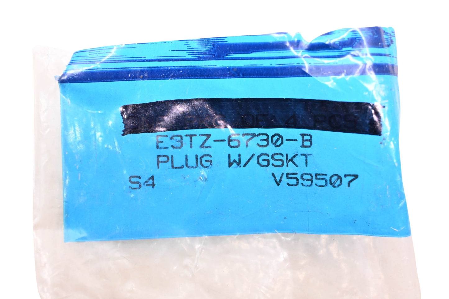 New OEM Ford E3TZ-6730-B Plug & Gasket NOS