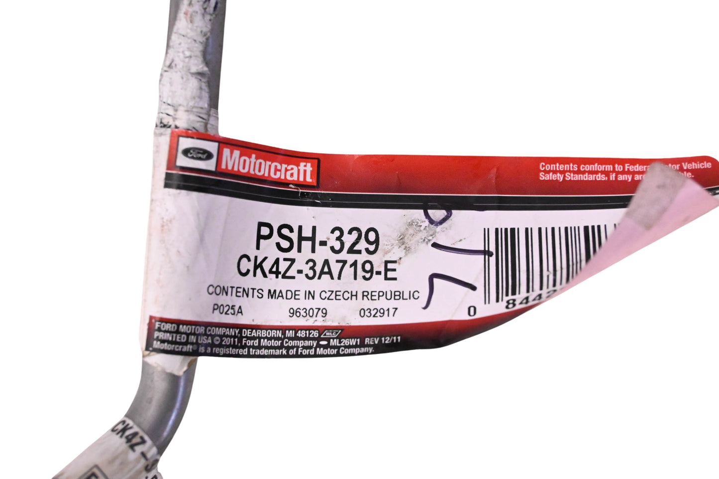New OEM Ford PSH-329, CK4Z-3A719-E Power Steering Pressure Line Hose Assembly NOS