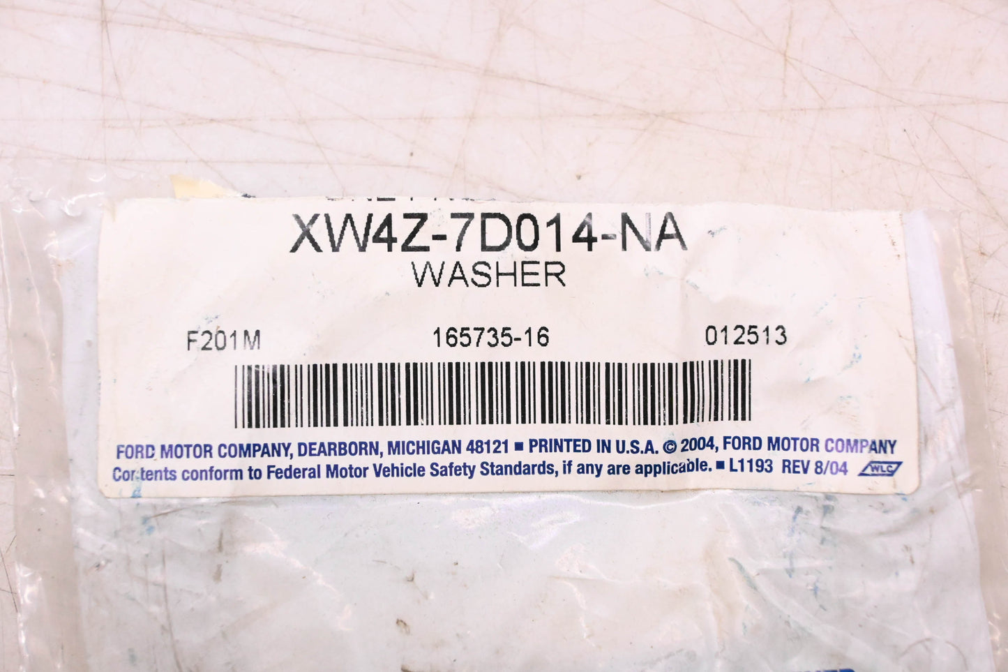 New OEM Ford XW4Z-7D014-NA Thrust Washer NOS