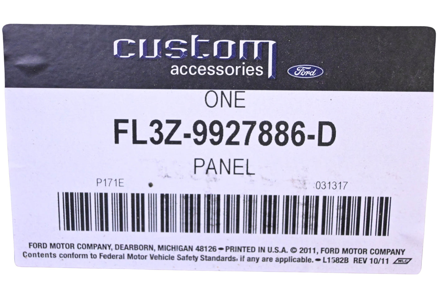 New OEM Ford FL3Z-9927886-D Wheel Well Liners Qty 2 NOS
