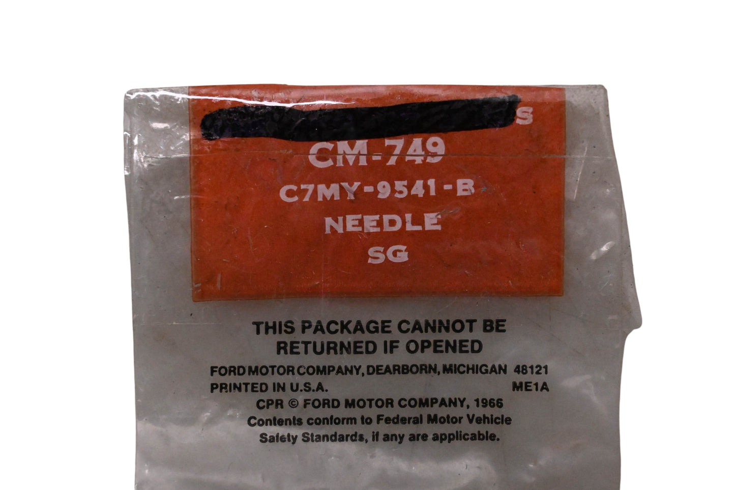 New OEM Motorcraft CM-749, C7MY-9541-B Needle Assembly NOS
