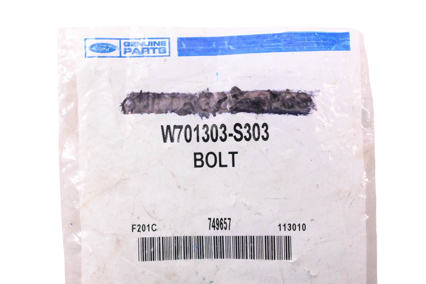 New OEM Ford W701303-S303 Interior Rear Panel Support Bolts Qty 2 NOS