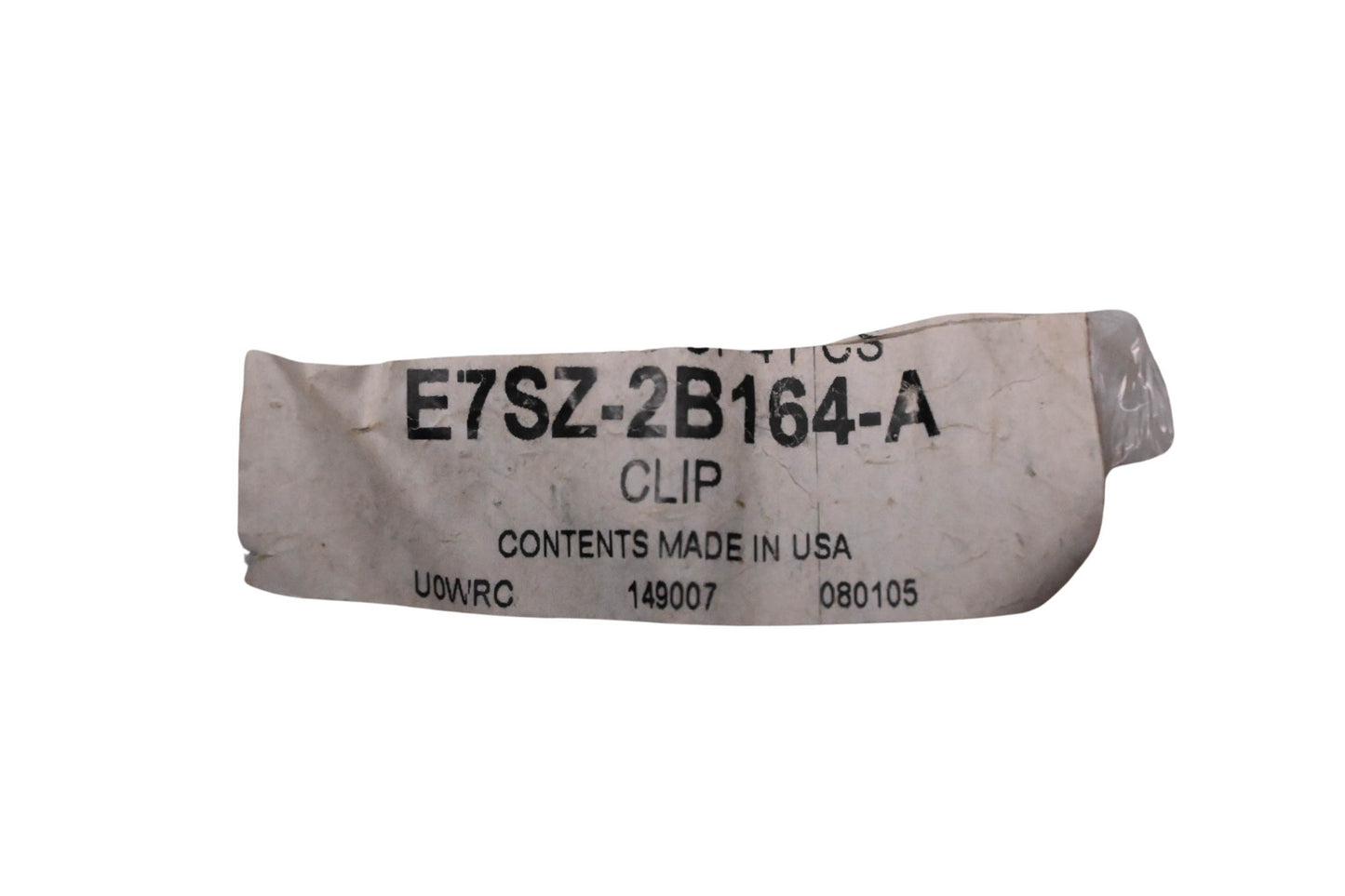 New OEM Ford E7SZ-2B164-A Disc Brake Shoe Anti-Rattle Clips Qty 4 NOS