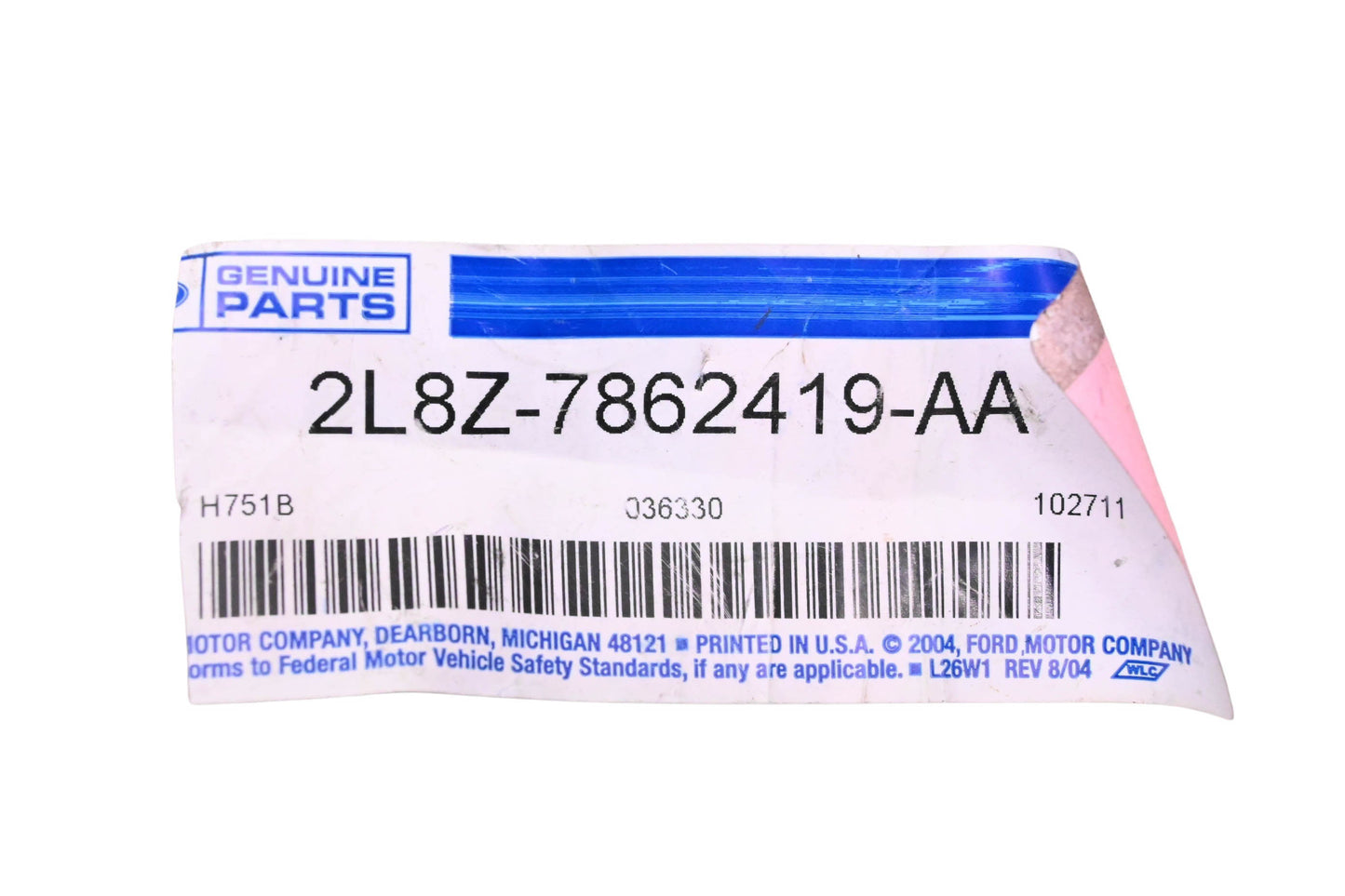 New OEM Ford 2L8Z-7862419-AA Left Side Front Seat Recline Lever NOS