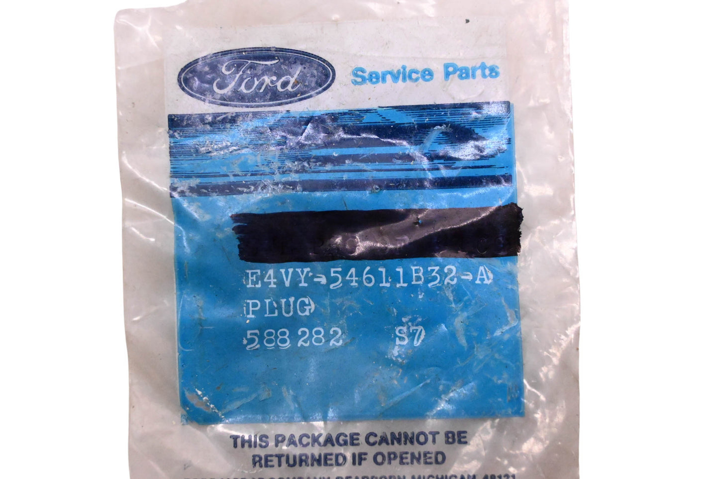 New OEM Ford E4VY-54611B32-A Seat Belt Retractor Plug NOS