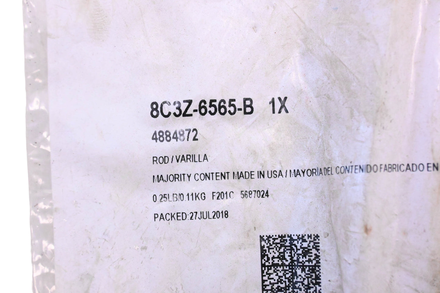 New OEM Ford 8C3Z-6565-B Push Rod NOS