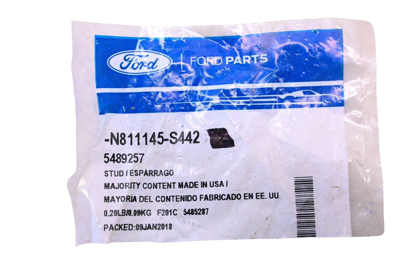 New OEM Ford N811145-S442, 5489257 Stud NOS