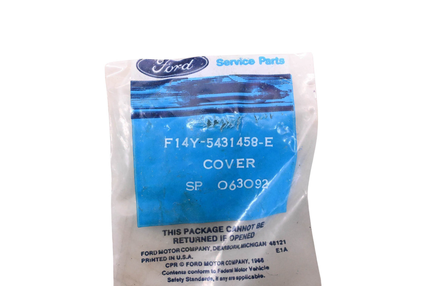 New OEM Ford F14Y-5431458-E Pull Strap Insert Cover NOS