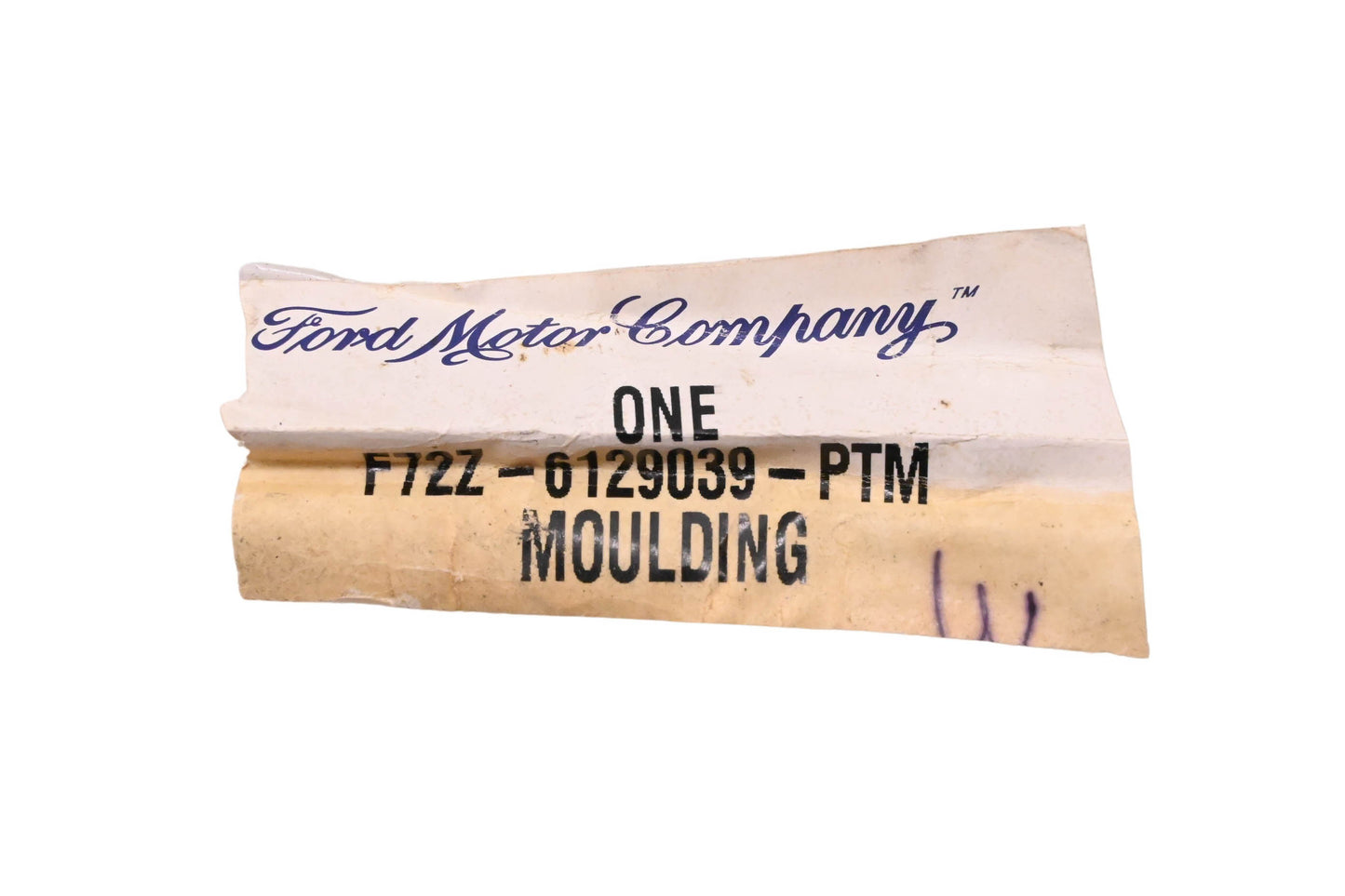 New OEM Ford F72Z-6129039-PTM Moulding NOS