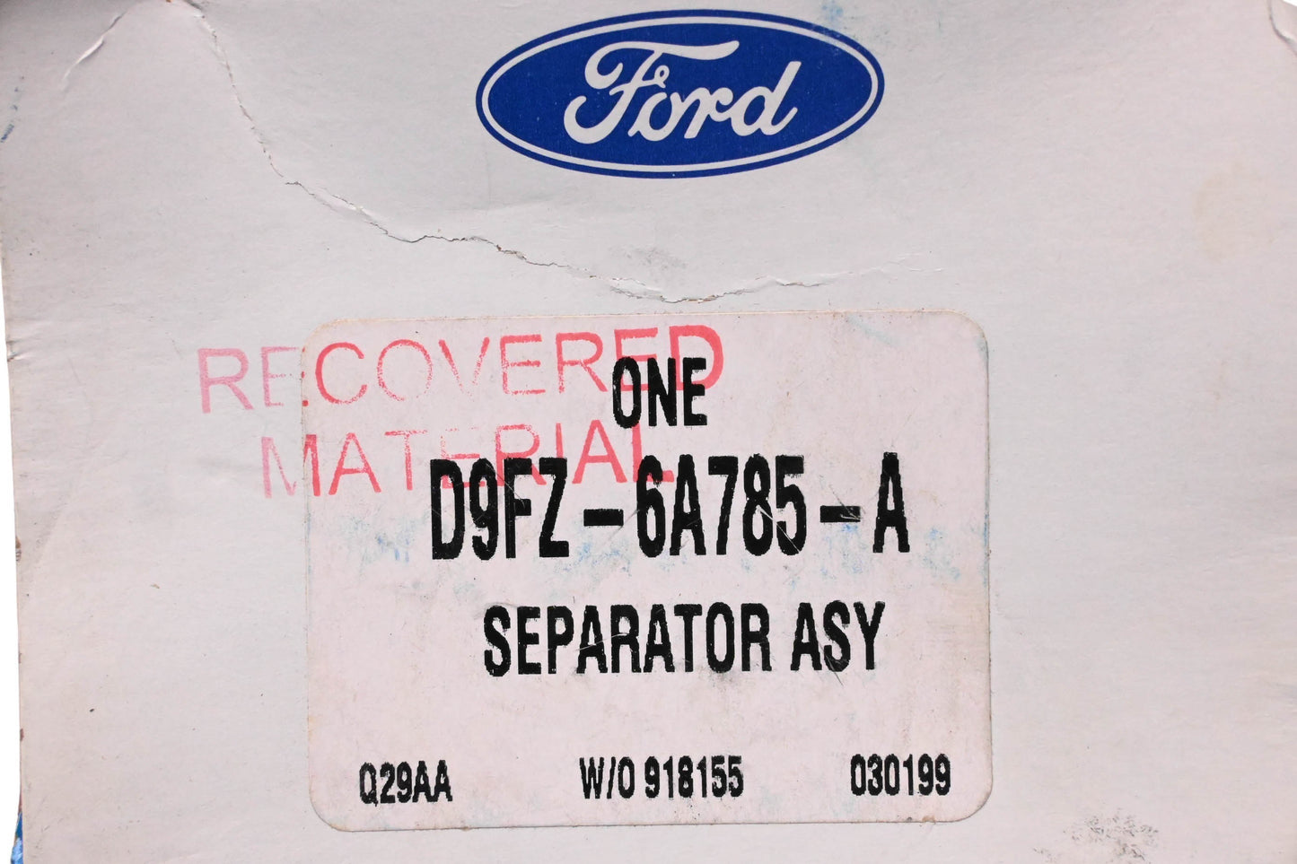 New OEM Ford D9FZ-6A785-A Oil Cooler/ Air Separator Assembly NOS