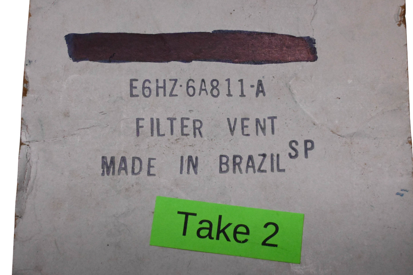 New OEM Ford E6HZ-6A811-A Crankscase Ventilation Filters Qty 2 NOS
