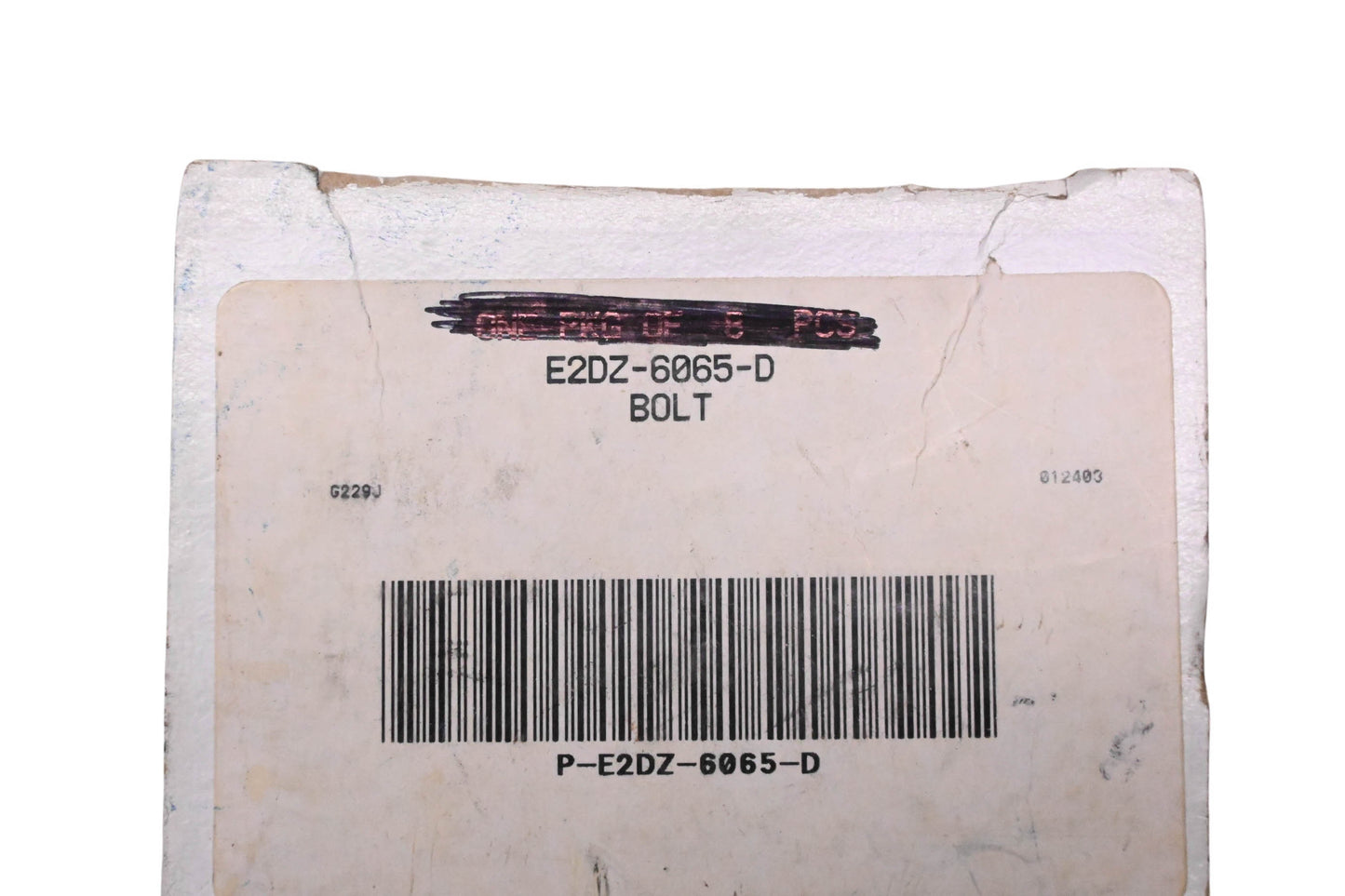 New OEM Ford E2DZ-6065-D Cylinder Head Bolts Qty 2 NOS