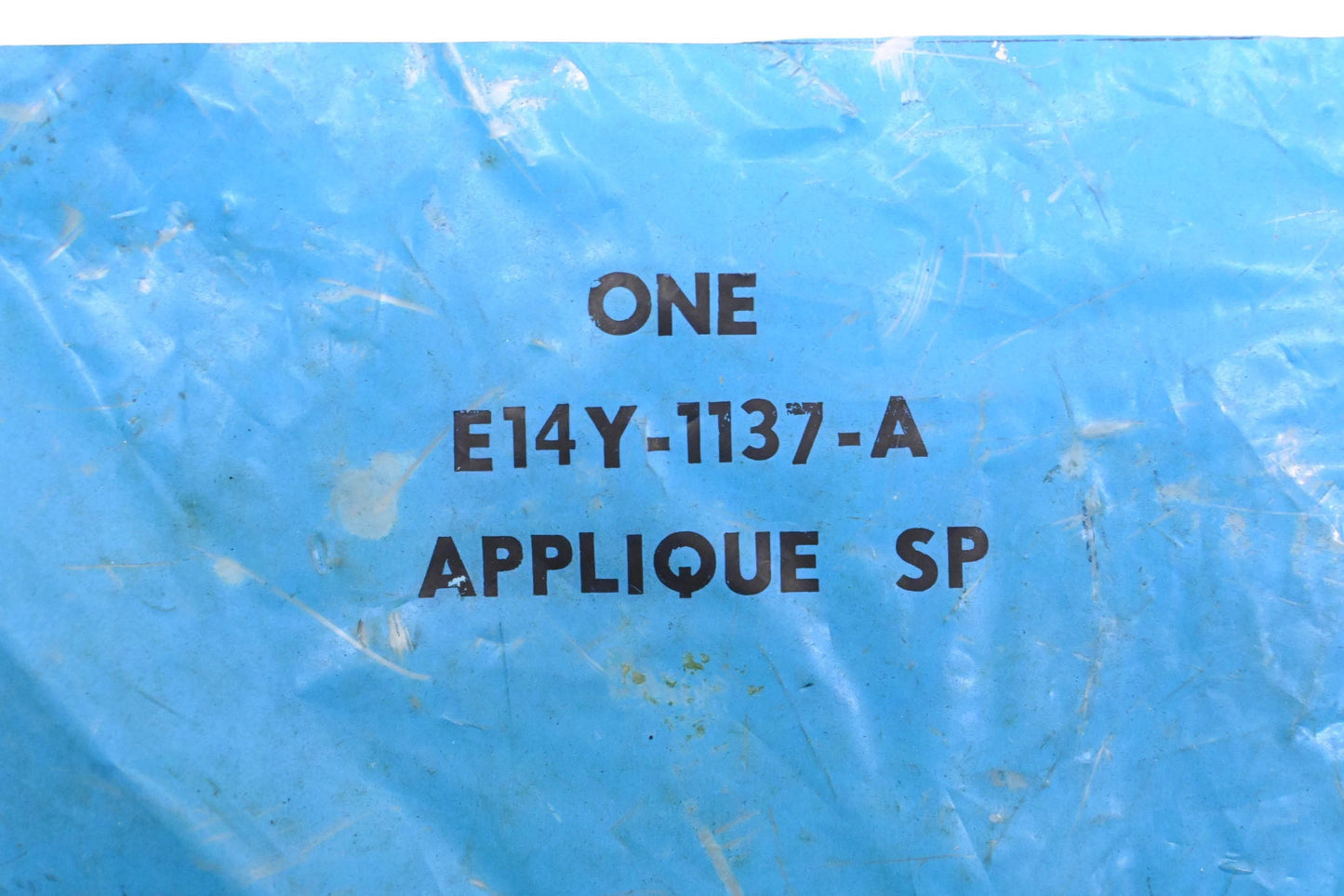 New OEM Ford E14Y-1137-A Mercury Cougar Wheel Hub Cap/ Applique NOS