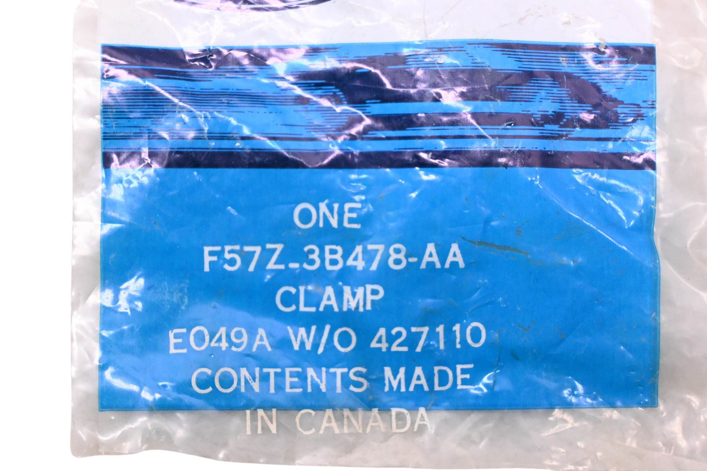 New OEM Ford F57Z-3B478-AA Boot Clamp NOS