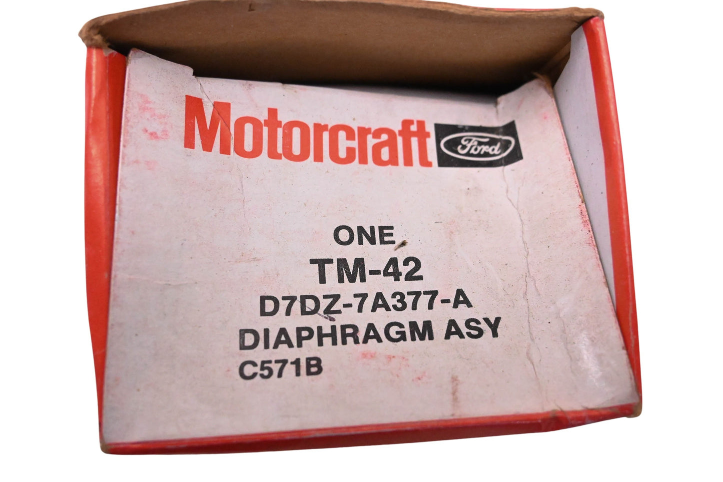 New OEM Motorcraft TM-42, D7DZ-7A377-A Throttle Valve Control Diaphragm Assembly NOS