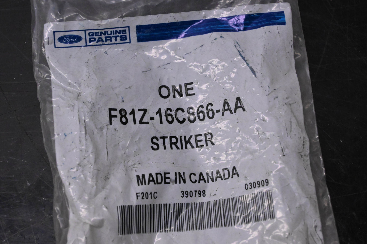 New OEM Ford F81Z-16C866-AA Striker Assembly NOS