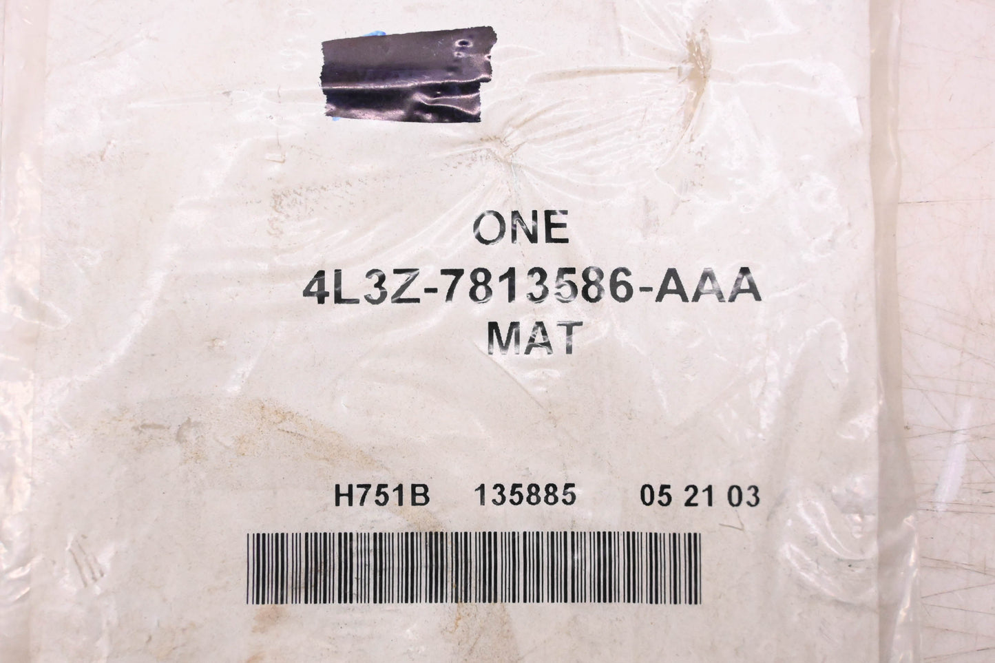 New OEM Ford 4L3Z-7813586-AAA Console Mat NOS