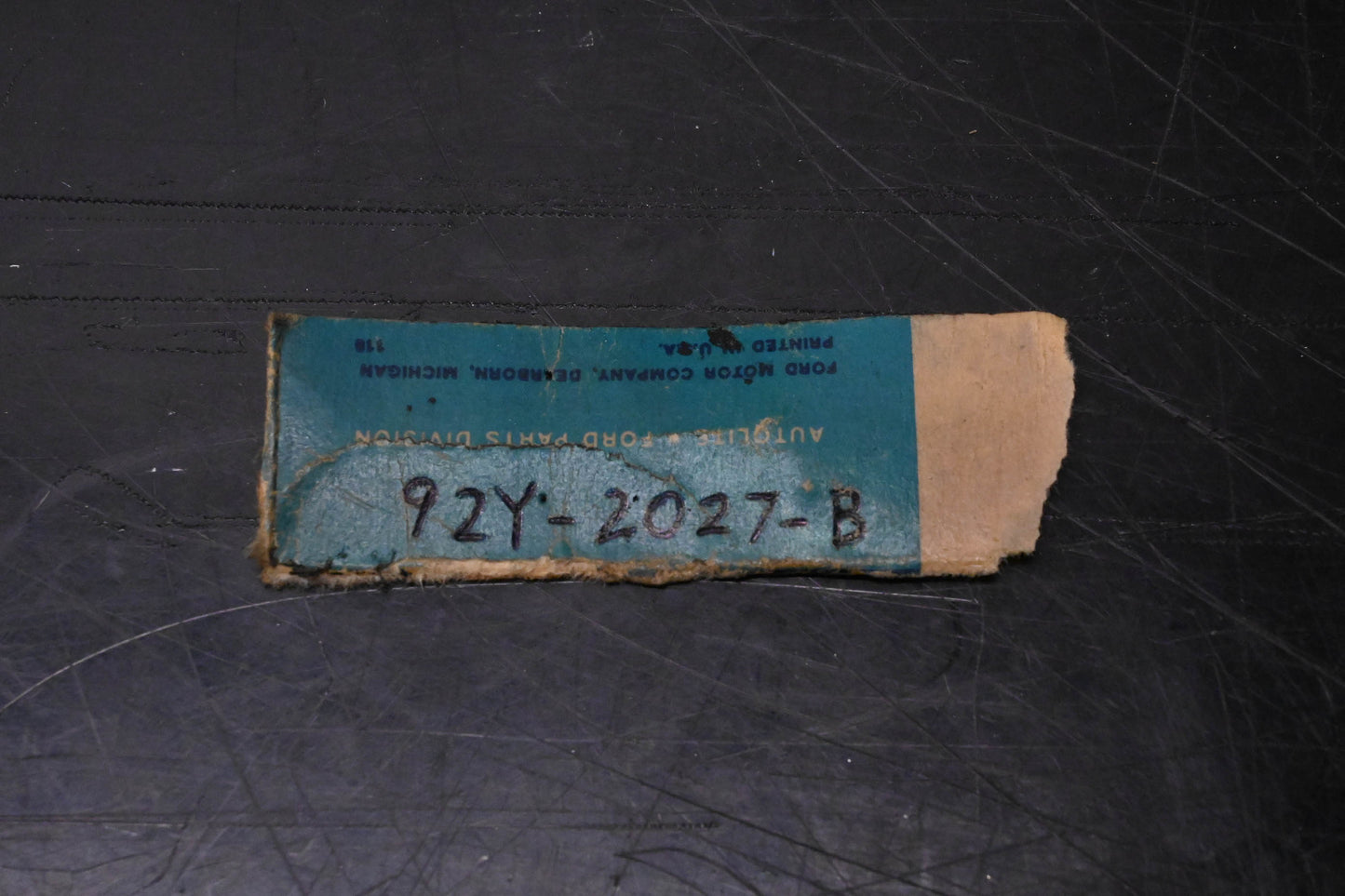 New OEM Ford 92Y-2027-B Drum Brake Shoe Anchor NOS