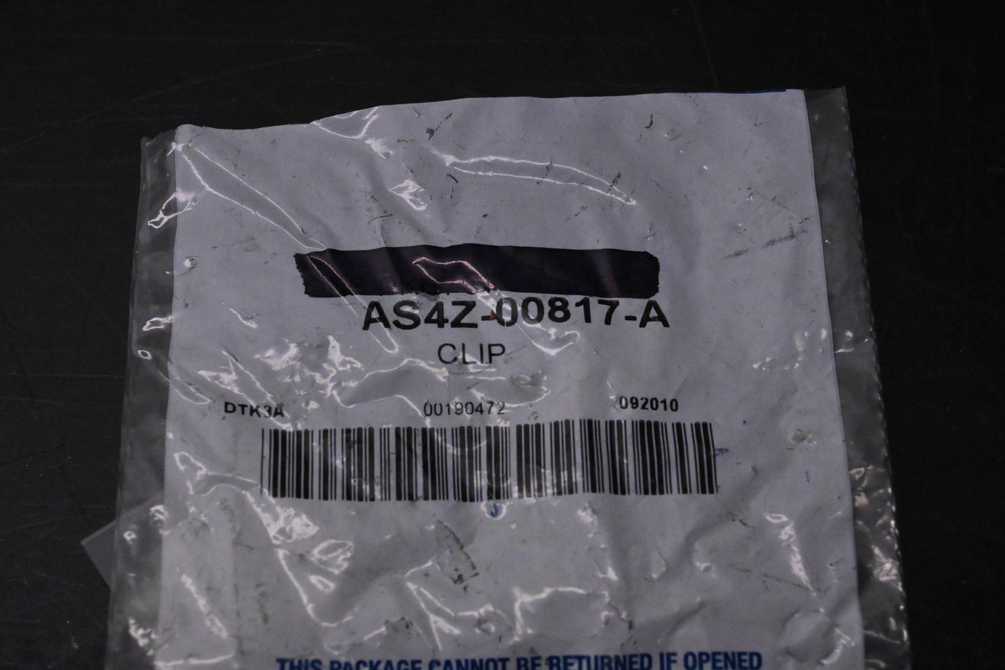 New OEM Ford AS4Z-00817-A Clips Qty 2 NOS