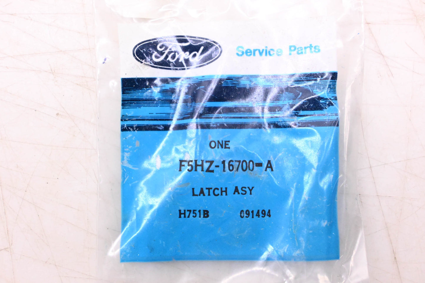 New OEM Ford F5HZ-16700-A Hood Latch Assembly NOS