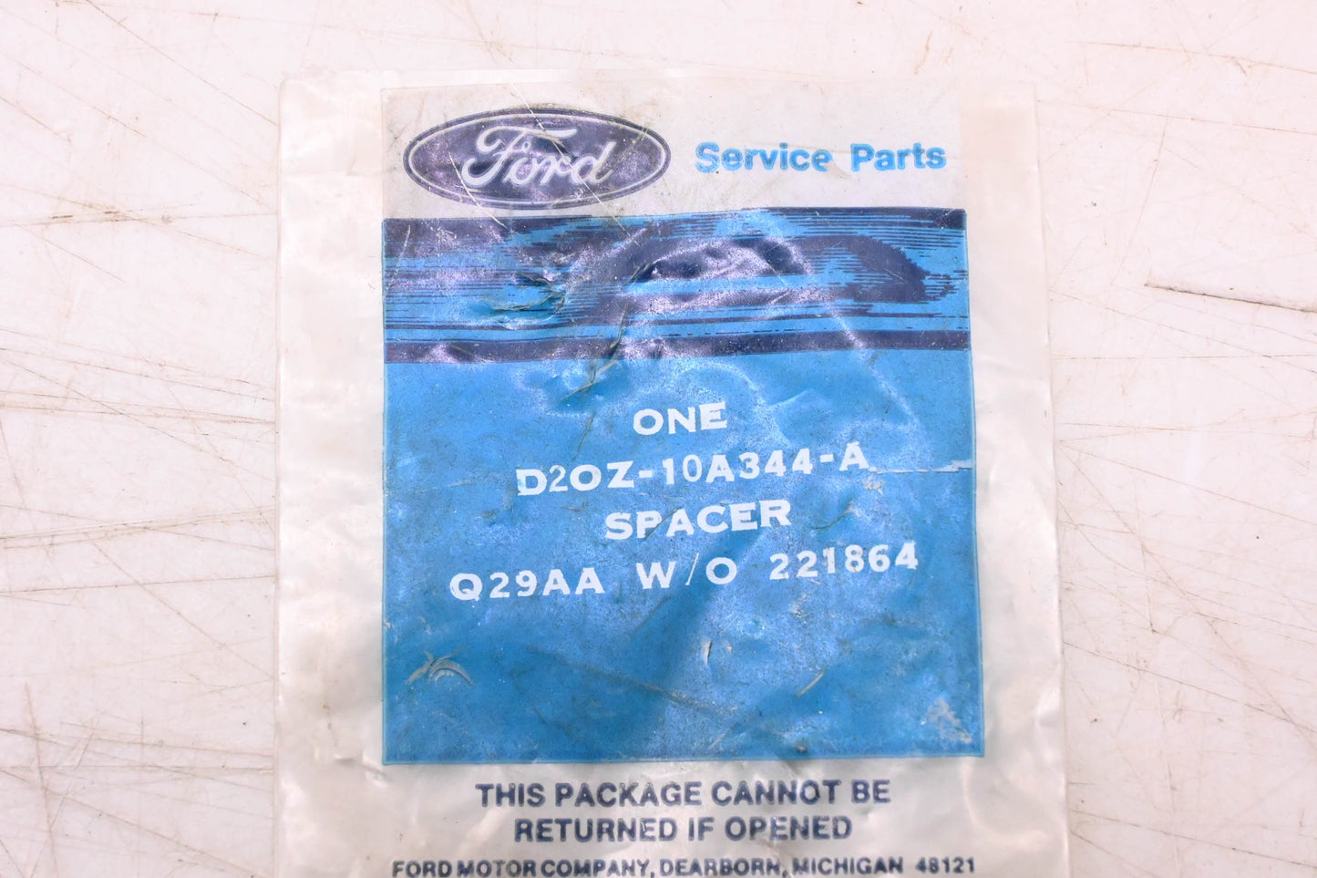 New OEM Ford D2OZ-10A344-A Alternator Fan Spacer NOS