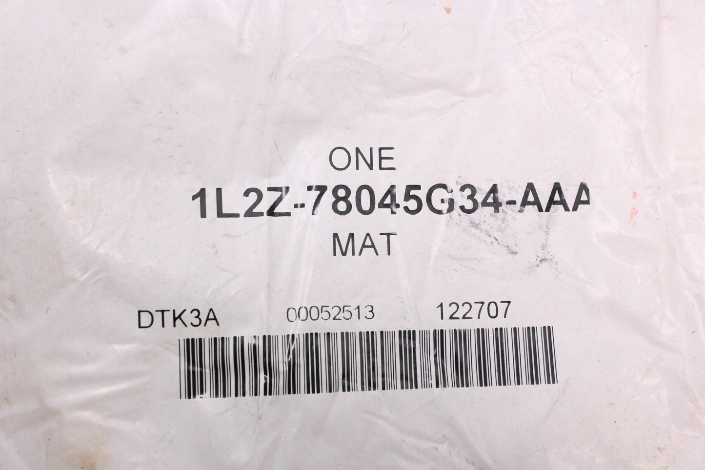 New OEM Ford 1L2Z-78045G34-AAA Center Console Panel Mat NOS