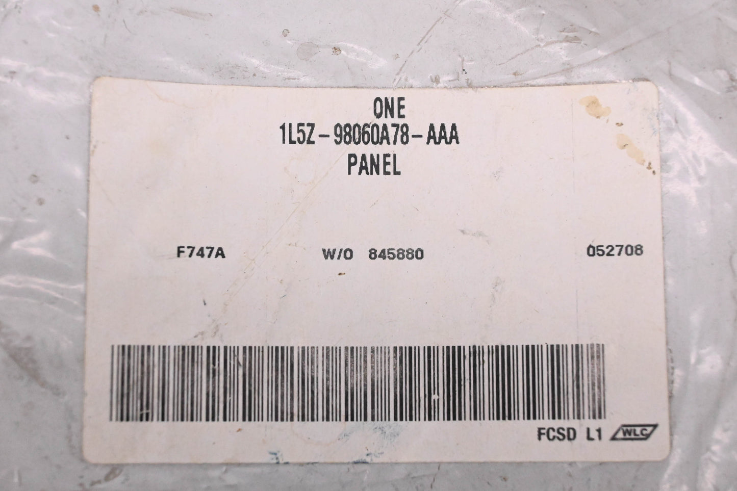 New OEM Ford 1L5Z-98060A78-AAA Center Console Panel Cover NOS