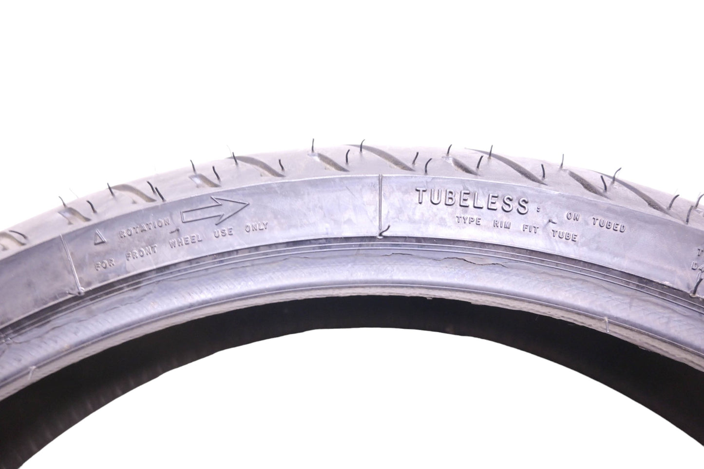Dunlop 4080-97 Elite 3 120/70R21 Front Tubeless Black Tire NOS
