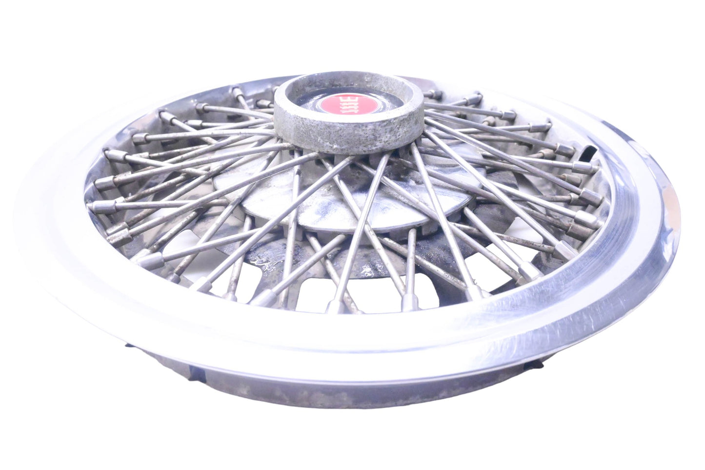 OEM Ford D8AZ1130F 15" Wire Spoke Wheel Cover