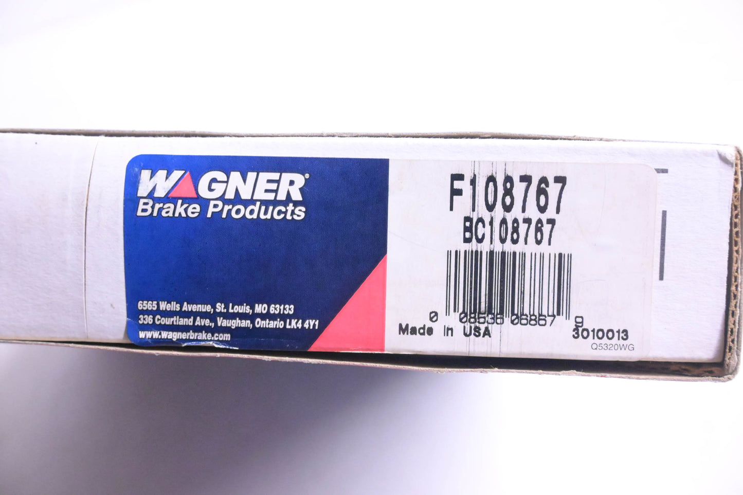 Wagner BC108767, F108767 Brake Cable NOS